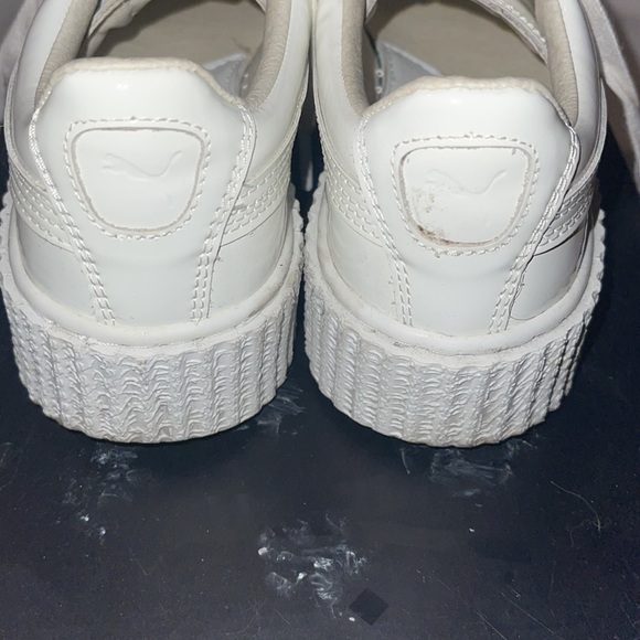 All white used Rihanna fenty pumas - Picture 5 of 7
